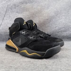 Jordan Mars 270 Sneakers Shoes Youth 7 Nike Air Basketball Athletic Black Gold